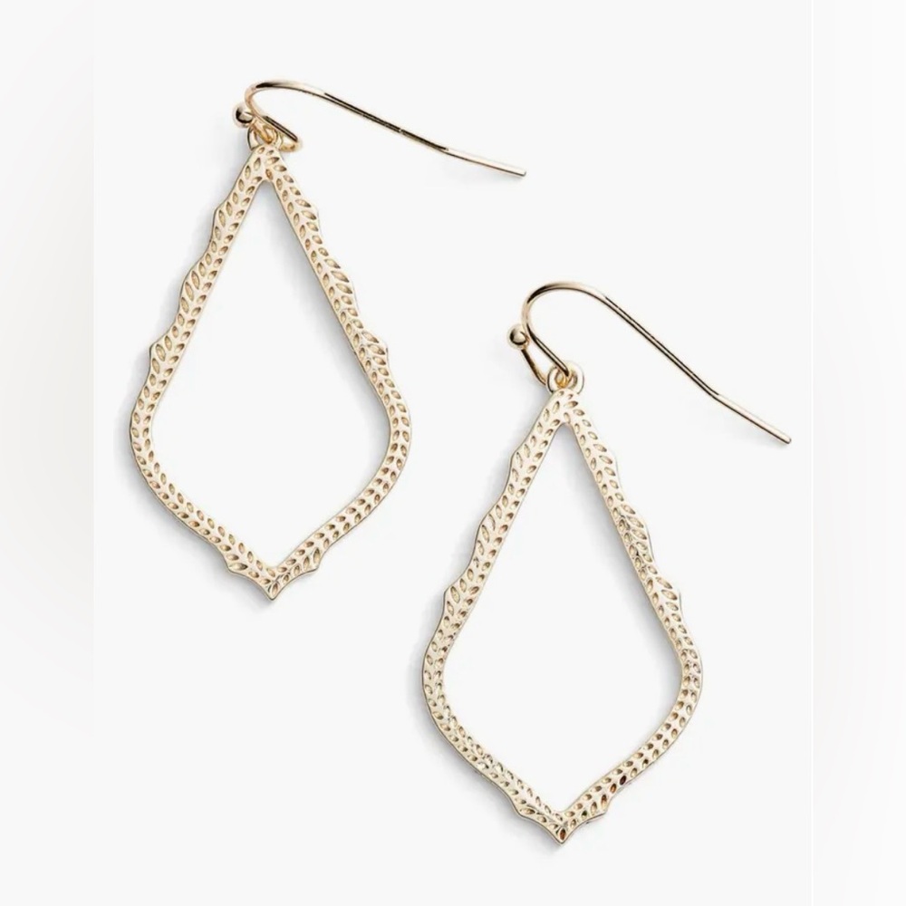 Kendra Scott Sophia drop earrings gold